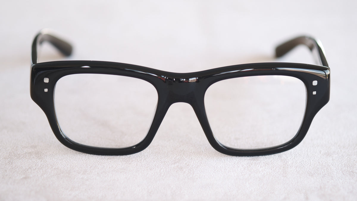R01 rectangular acetate optical frames, handmade in Sabae Japan - ATELIER 971