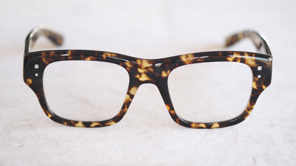 R01 rectangular acetate optical frames, handmade in Sabae Japan - ATELIER 971