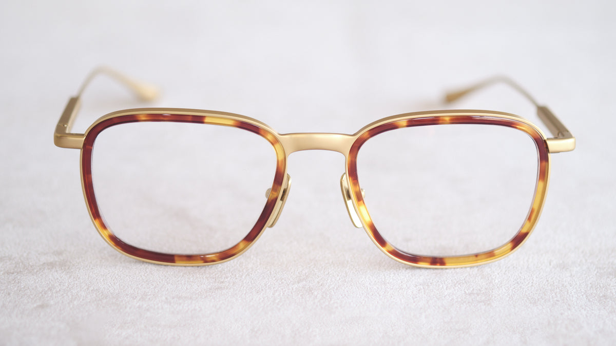 RT01 titanium rectangular optical frames, handmade in Sabae Japan - ATELIER 971