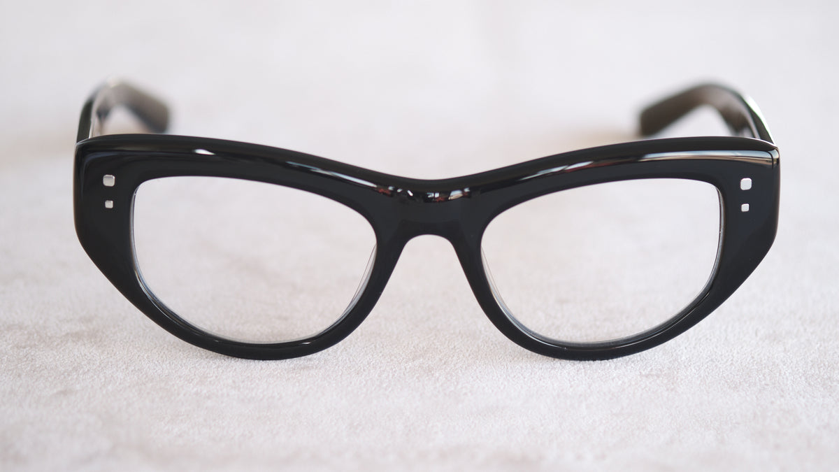 C01 cat eye acetate optical frames, handmade in Sabae Japan - ATELIER 971