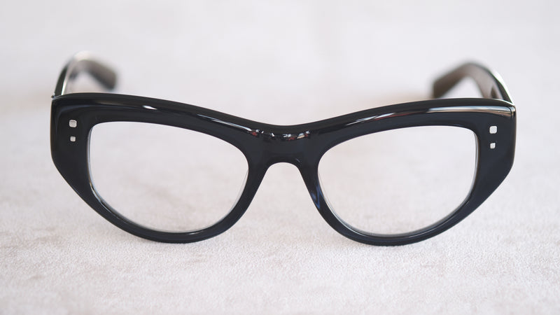 C01 cat eye acetate optical frames, handmade in Sabae Japan - ATELIER 971