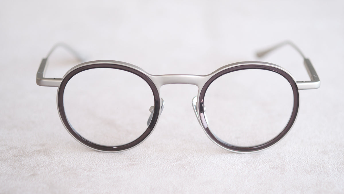 PT01 titanium panto optical frames, handmade in Sabae Japan - ATELIER 971