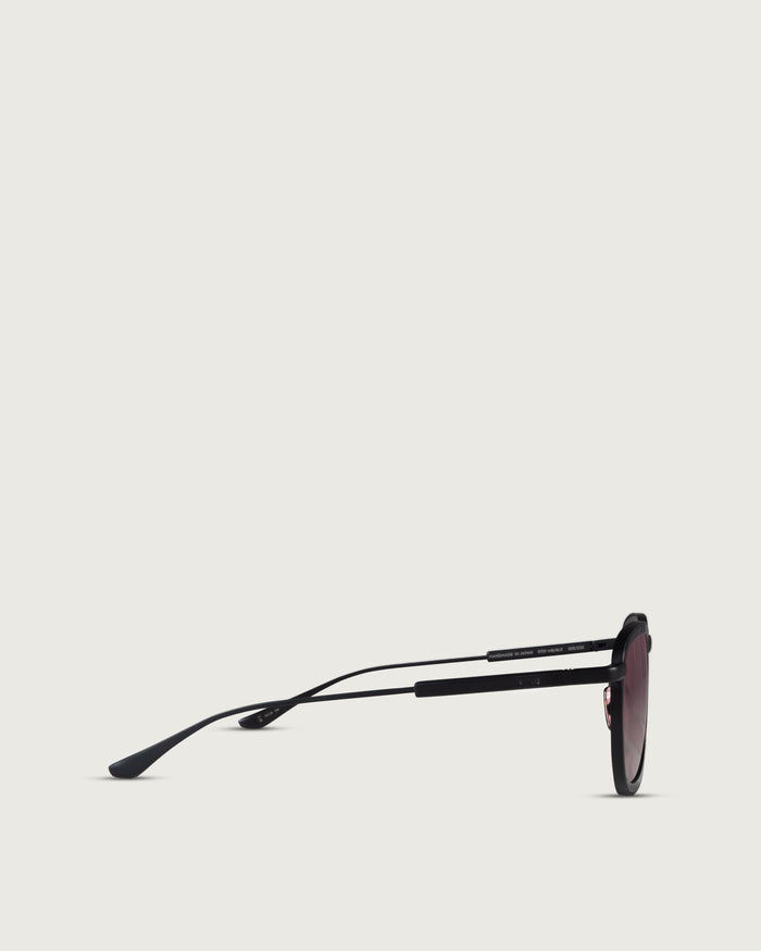RT01 titanium rectangular sunglasses, handmade in Sabae Japan - ATELIER 971