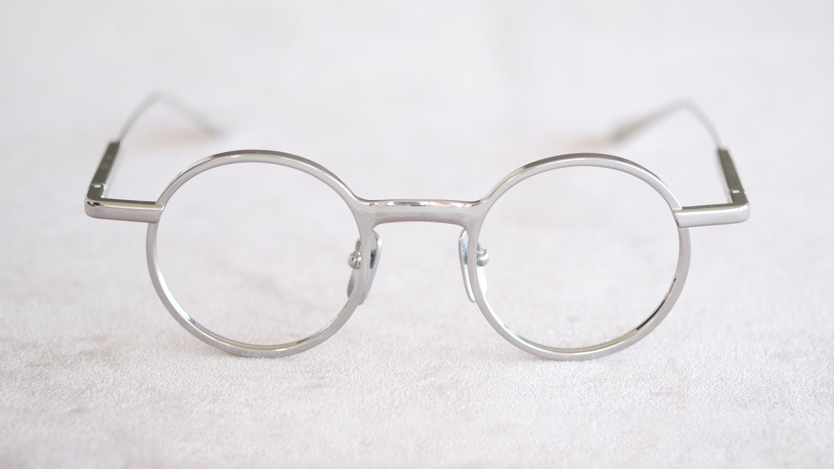 XT01 round titanium optical frames, handmade in Sabae Japan - ATELIER 971