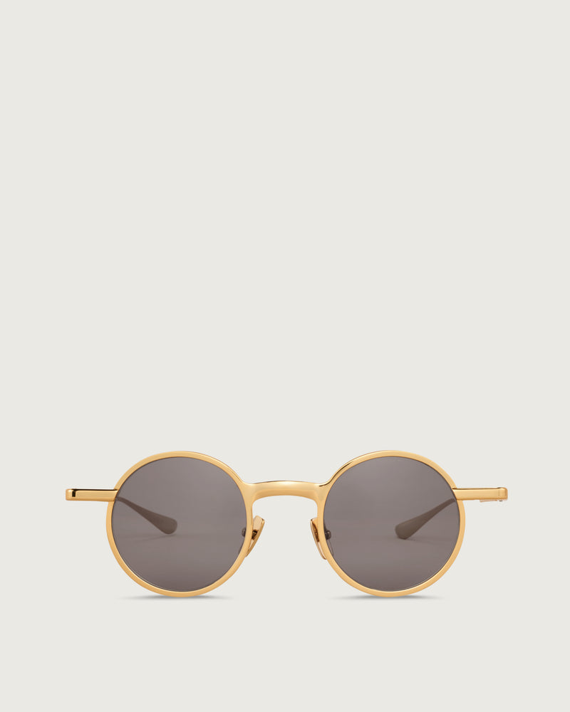 XT01 round titanium sunglasses, handmade in Sabae Japan - ATELIER 971